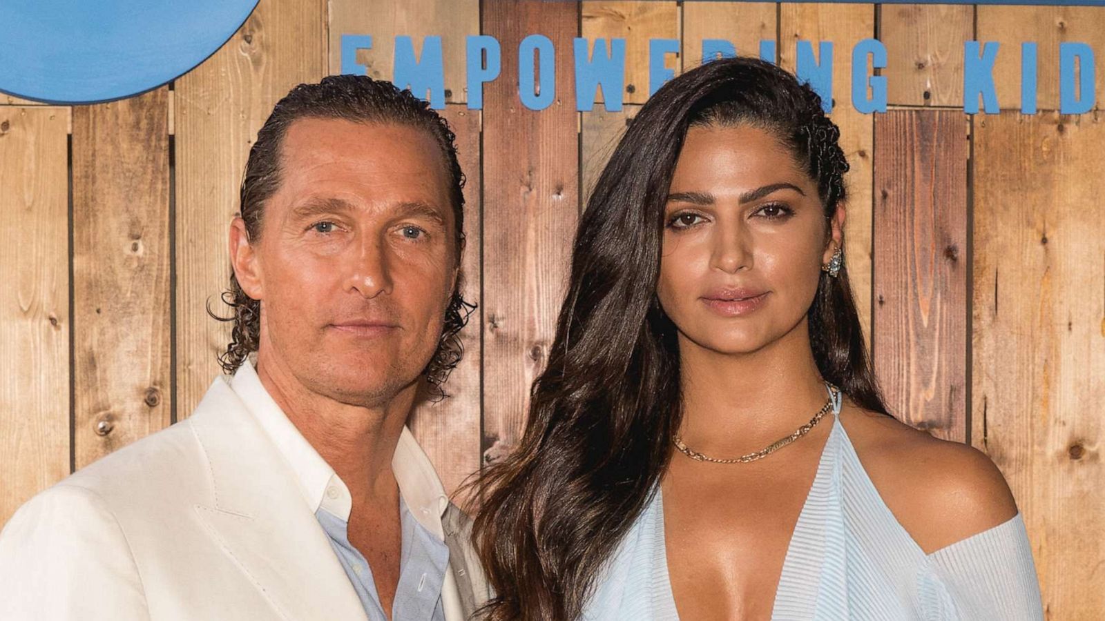 PHOTO: Matthew McConaughey and Camila Alves McConaughey attend the 10th Annual Mack, Jack & McConaughey Gala at ACL Live, April 28, 2022m in Austin, Texas.