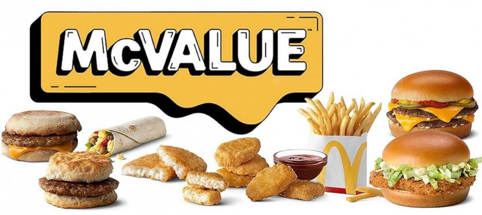 PHOTO: McDonald's will launch the McValue platform for everyday deals on Jan. 7 2025.