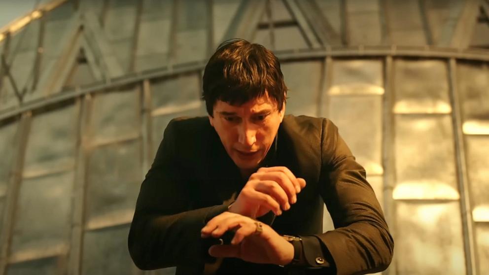 PHOTO: Adam Driver in a scene from the movie "Megalopolis."