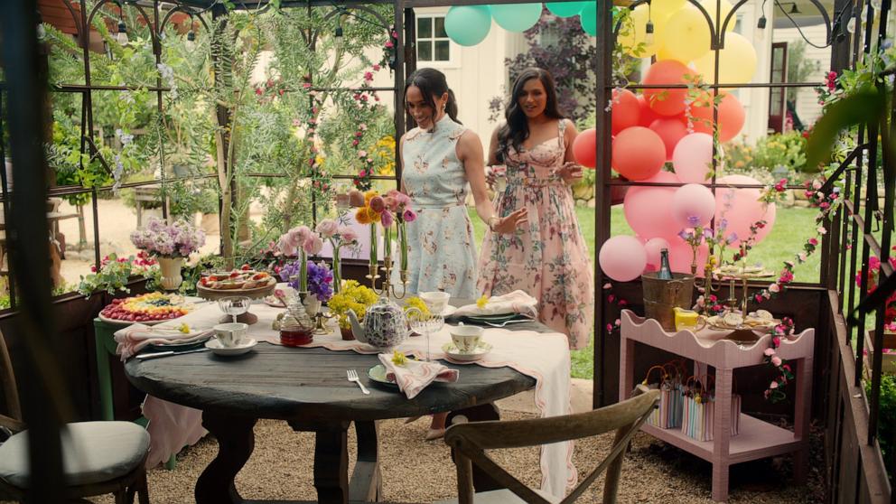 PHOTO: Meghan, Duchess of Sussex, Mindy Kaling in episode 102 of "With Love, Meghan."