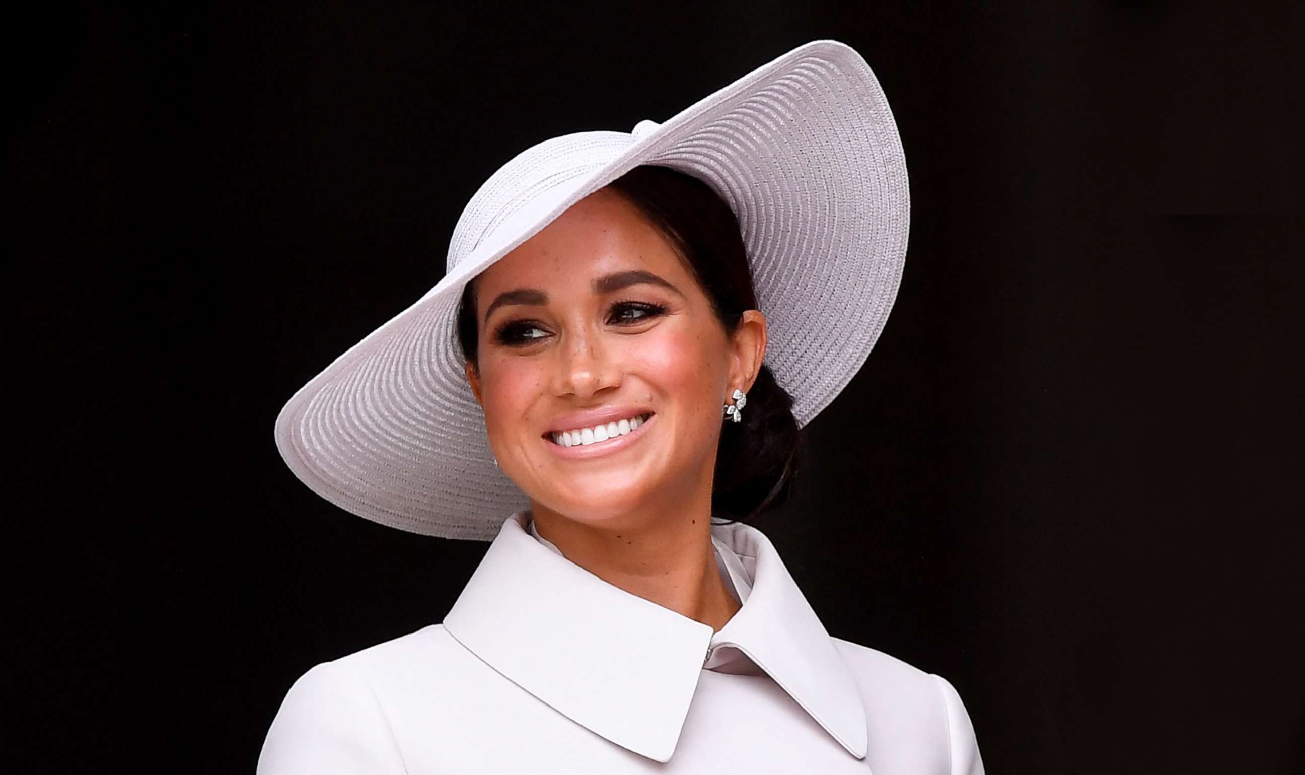 PHOTO: Meghan, Duchess of Sussex, attends the National Service of Thanksgiving at St Paul's Cathedral on June 3, 2022 in London, England. 
