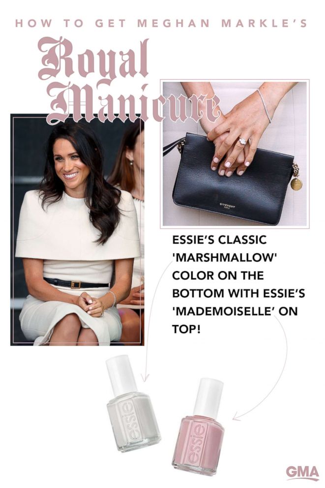 Meghan Markle's twist on the royal manicure: How to get her look - ABC News