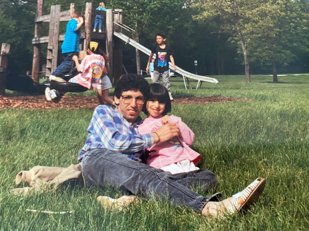 PHOTO: Melanie Elturk is pictured with her father in Troy, Michigan in an undated photo.
