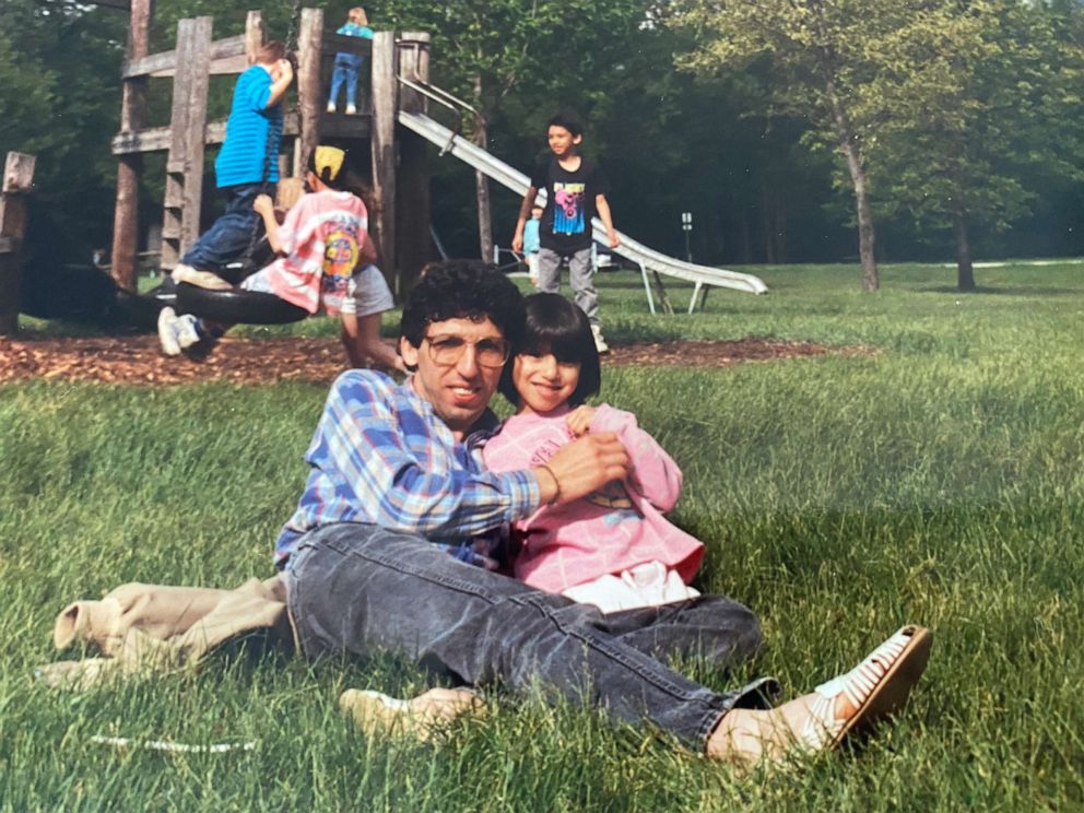 PHOTO: Melanie Elturk is pictured with her father in Troy, Michigan in an undated photo.