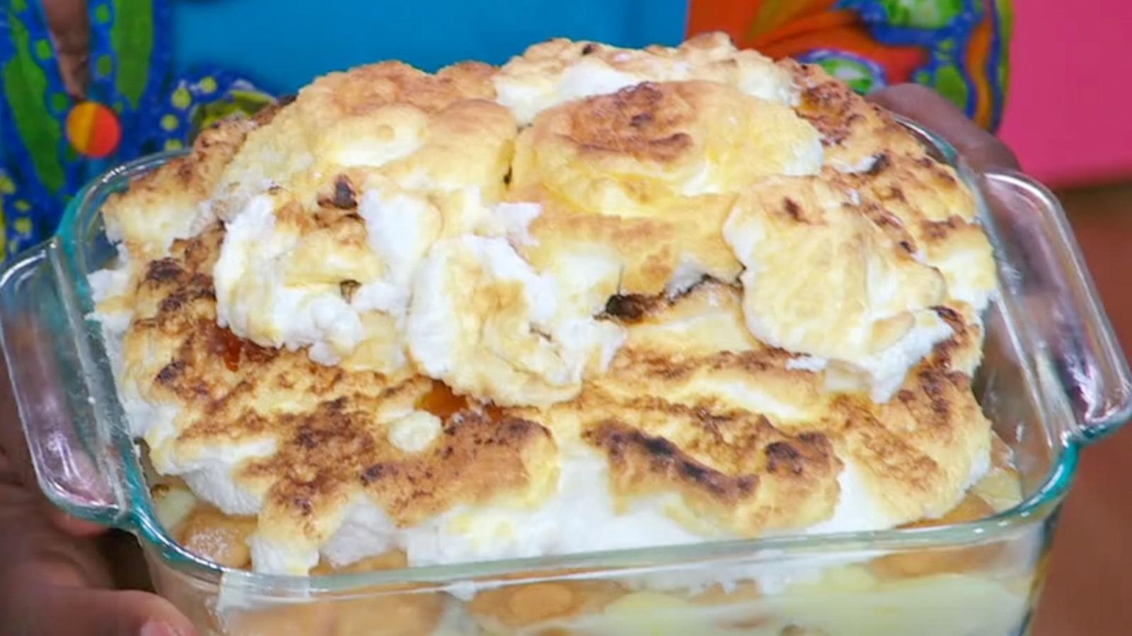 PHOTO: Chef Melba Wilson is satisfying your sweet tooth with her nana's bread pudding recipe.