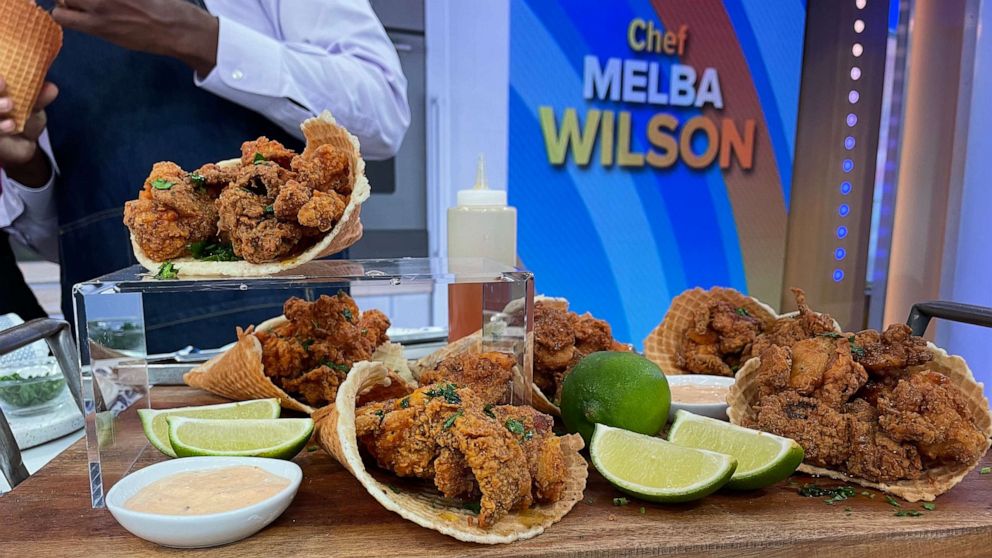 VIDEO: Melba Wilson cooks up a twist on chicken and waffles