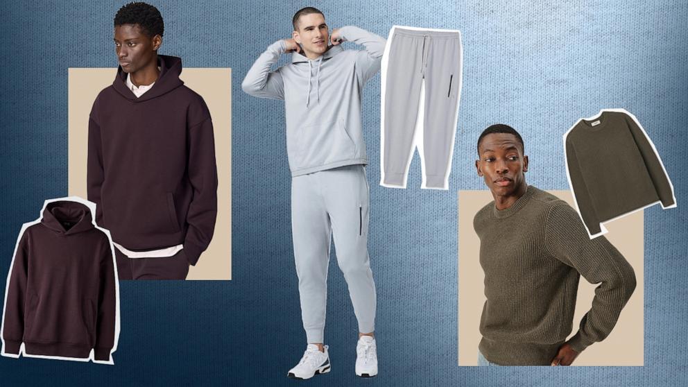 PHOTO: Shop elevated joggers, hoodies and more for men.