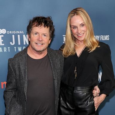 PHOTO: Michael J. Fox and Tracy Pollan attend HBO's 