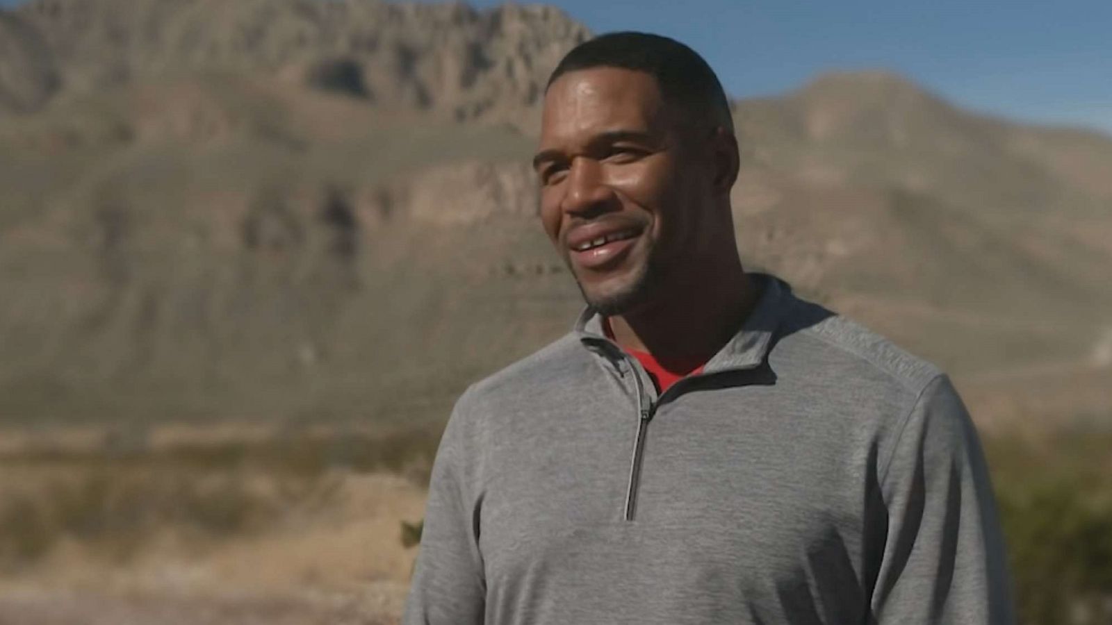 PHOTO: "Good Morning America's" Michael Strahan is in Rapa Nui, otherwise known as Easter Island.