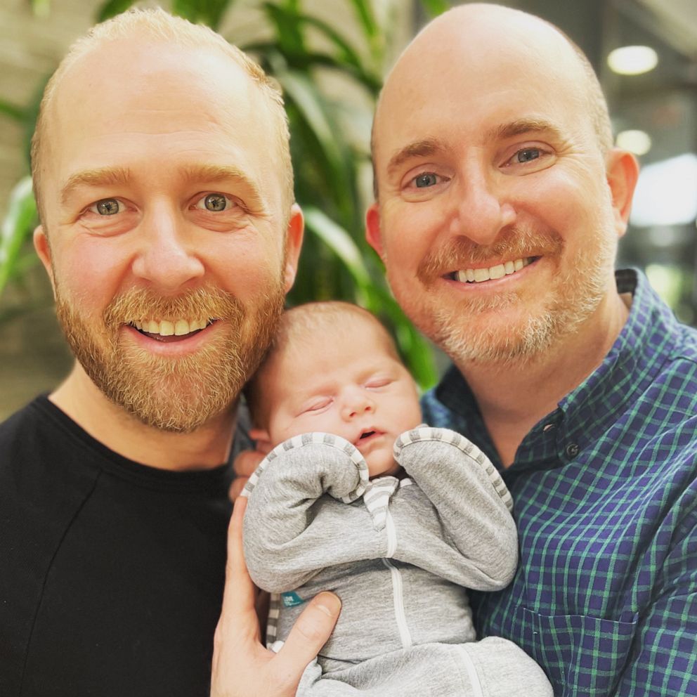VIDEO: Watch the emotional moment dads meet their baby for the 1st time