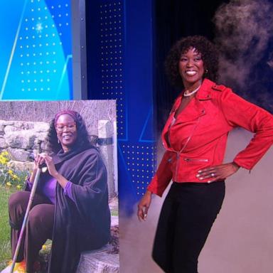 Woman transforms her life after losing 100 pounds