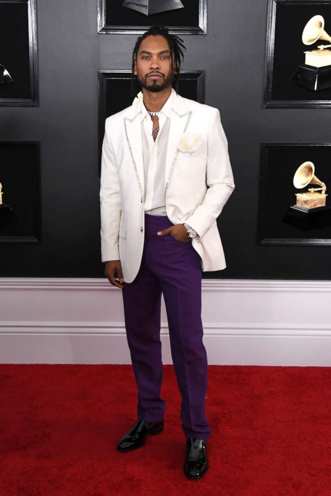 PHOTO: Miguel attends the 61st Annual GRAMMY Awards at Staples Center, Feb. 10, 2019 in Los Angeles.