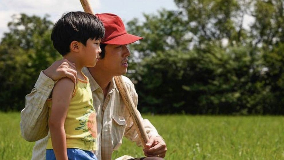 PHOTO: Steven Yeun in a scene from "Minari."