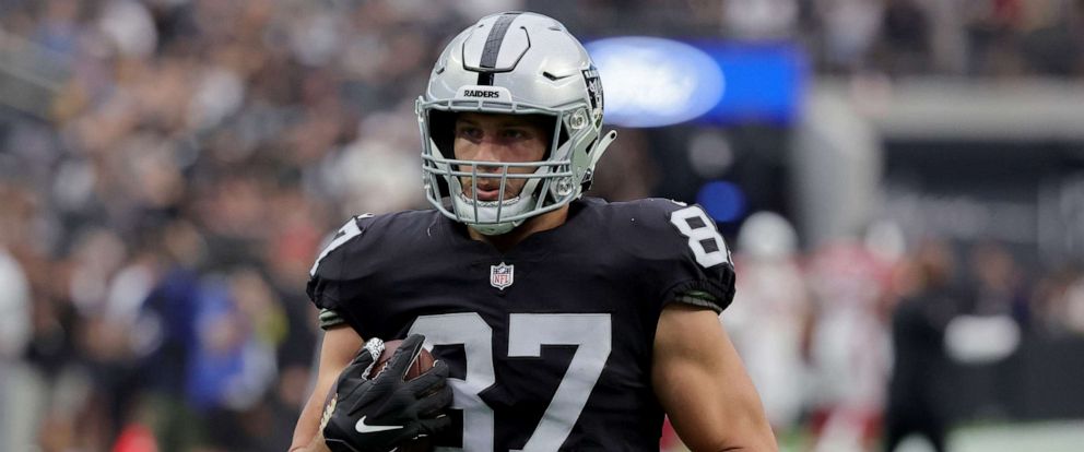 Foster Moreau: Former Las Vegas Raiders tight end to step away from football  after being diagnosed with Hodgkin lymphoma.