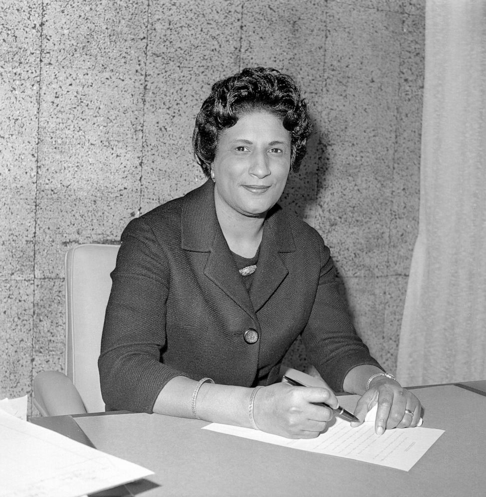 PHOTO: Nominee for State Senate Constance Baker Motley, Jan. 23, 1964, in New York.