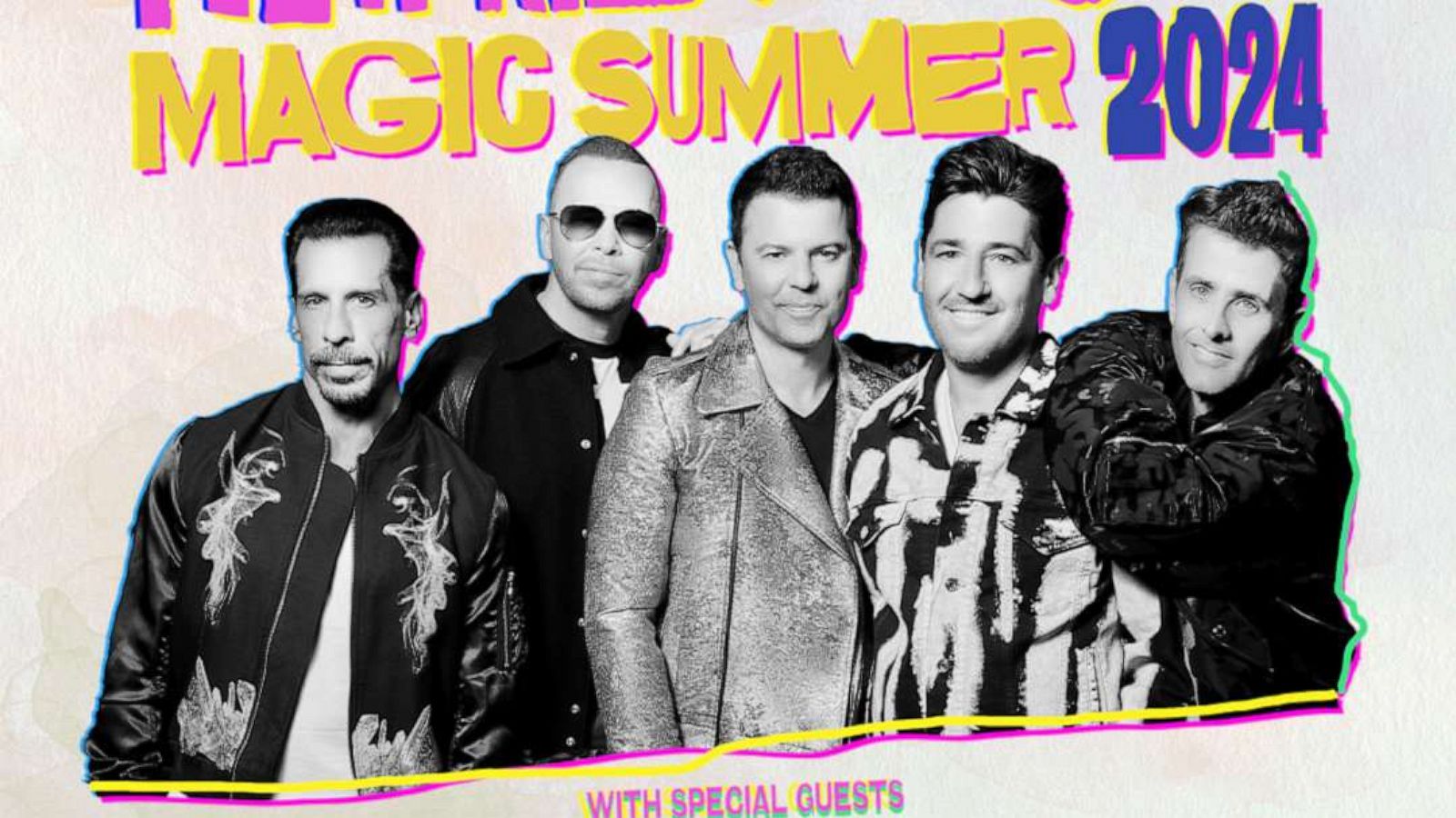 PHOTO: New Kids on the Block have announced 'THE MAGIC SUMMER 2024 TOUR.'