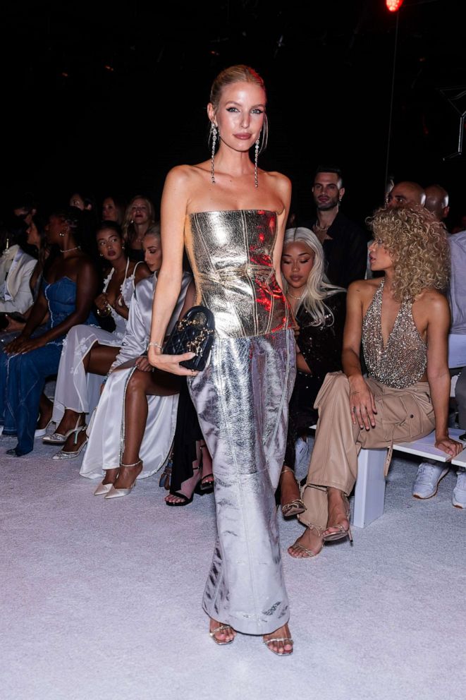 PHOTO: Leonie Hanne attends the Retrofete fashion show at the 415 Fifth Avenue, Sept. 11, 2023, in New York.