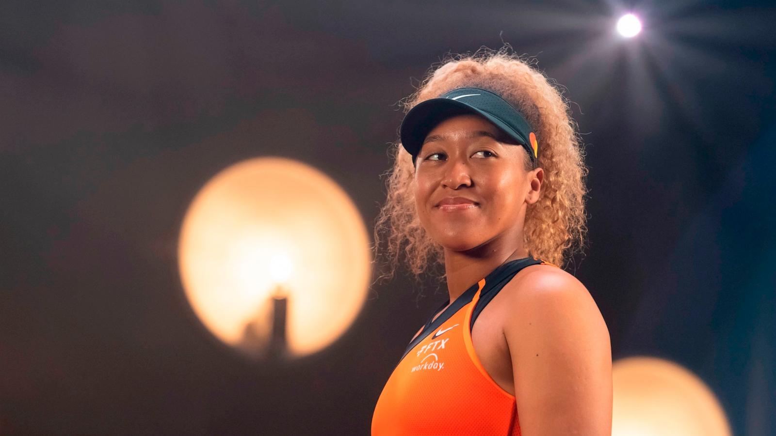 PHOTO: Naomi Osaka of Japan is photographed during a Tennis Channel player profile video and still photography session March 7, 2022 in Indian Wells, California.