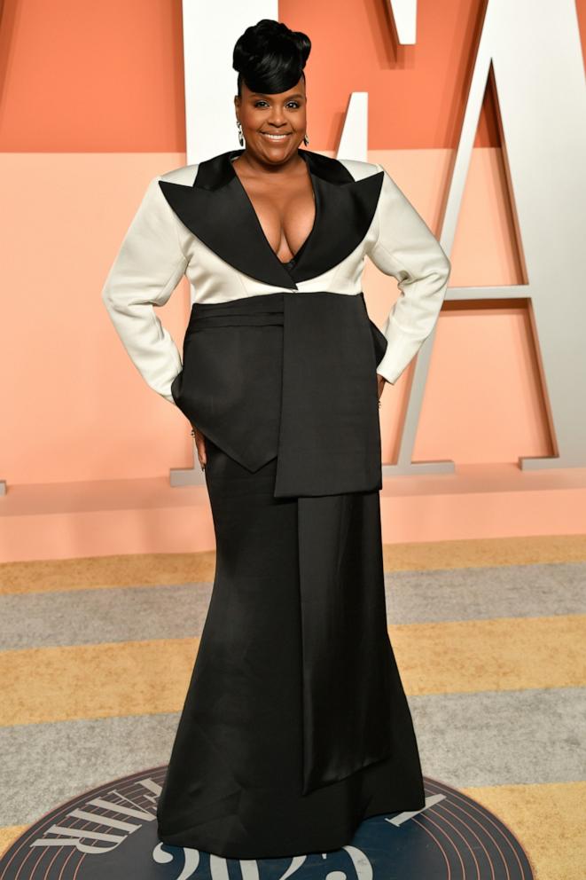 PHOTO: Natasha Rothwell arrives at the Vanity Fair Oscar Party, March 2, 2025, in Beverly Hills.