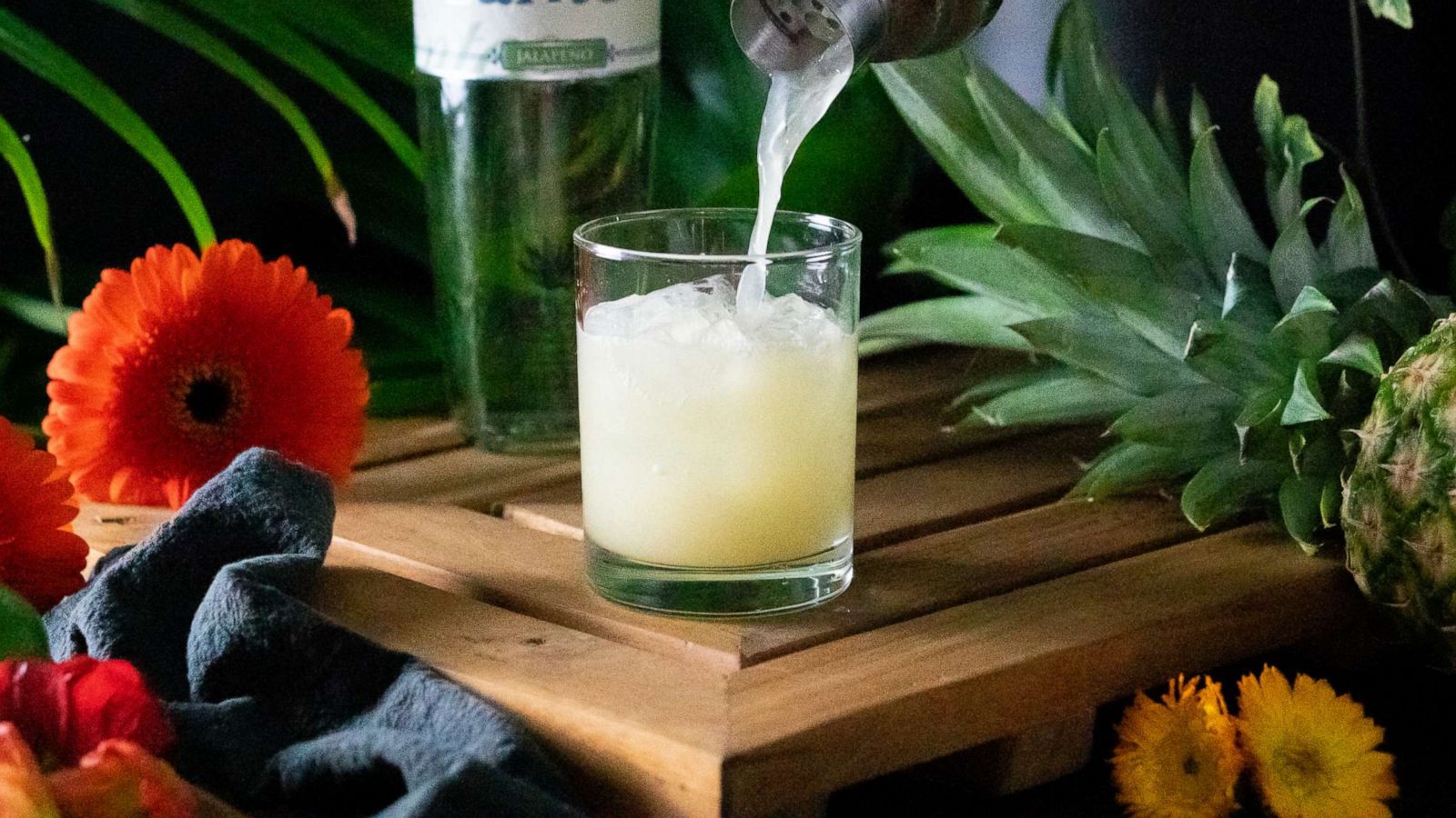PHOTO: A pineapple jalapeno margarita from La Vida Cantina.
