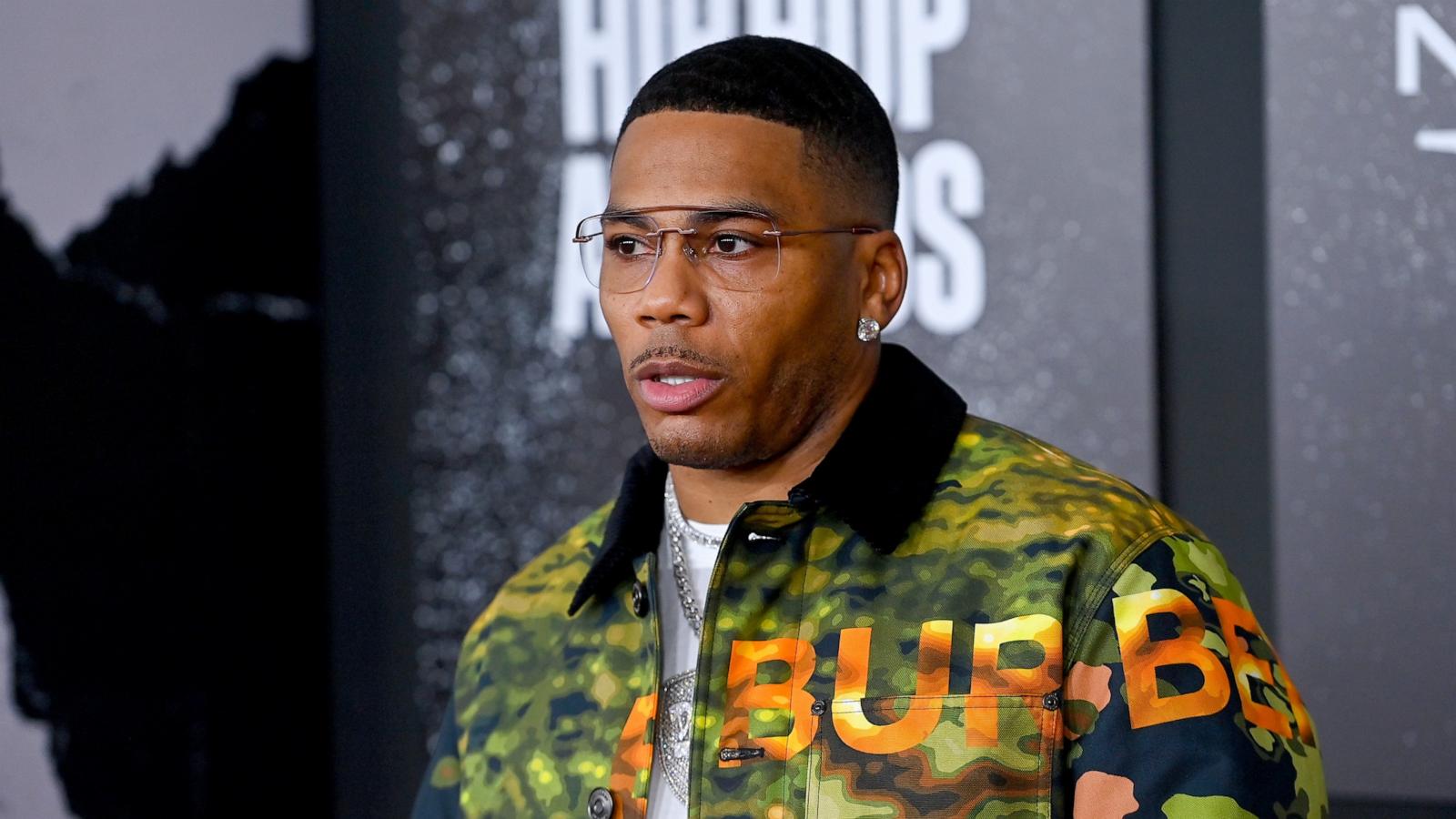 PHOTO: Nelly attends the 2021 BET Hip Hop Awards at Cobb Energy Performing Arts Center in Atlanta, GA, Oct. 01, 2021.