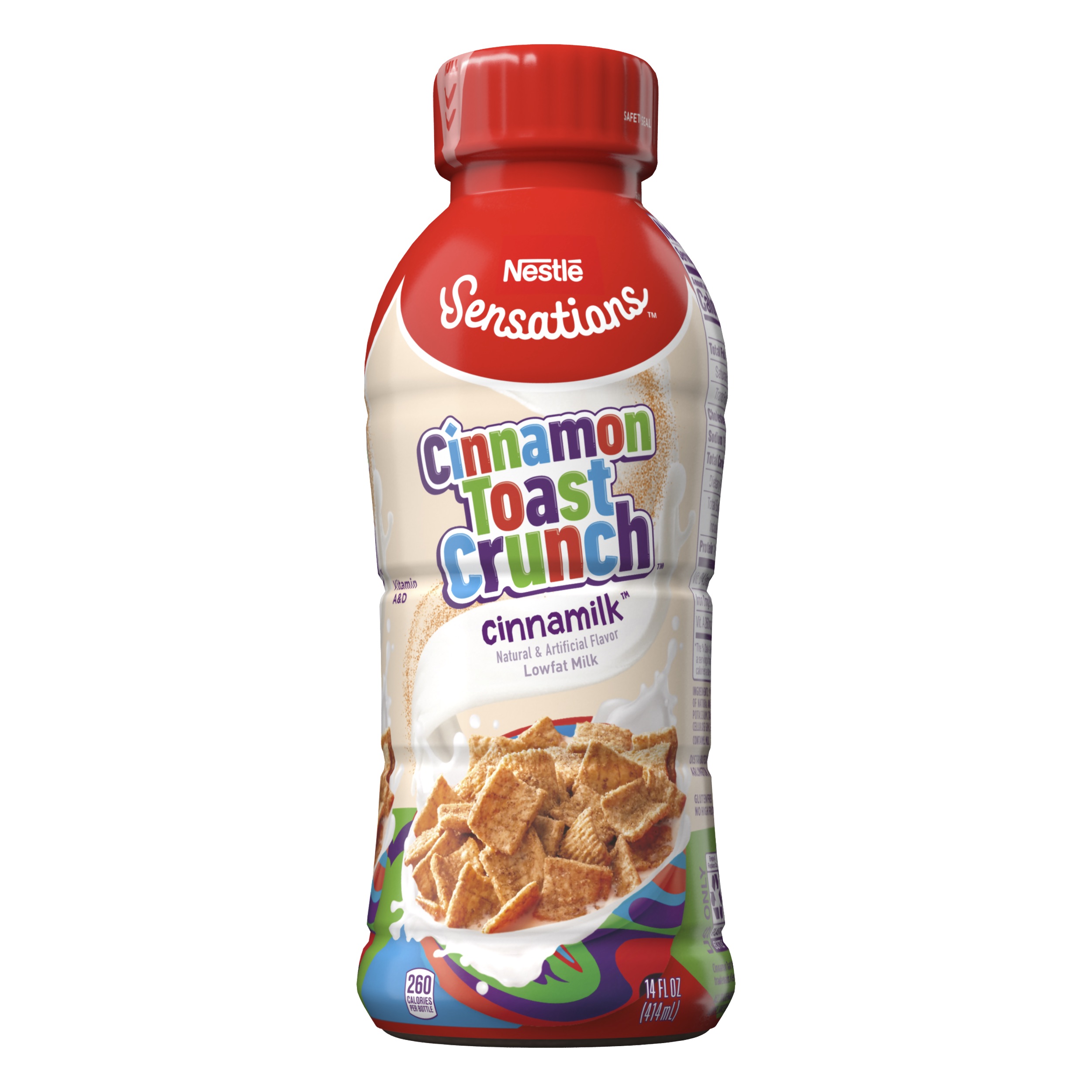 PHOTO: New Cinnamon Toast Crunch flavored cinnamilk from Nestle Sensations.
