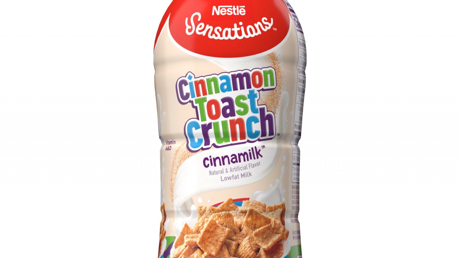 PHOTO: New Cinnamon Toast Crunch flavored cinnamilk from Nestle Sensations.