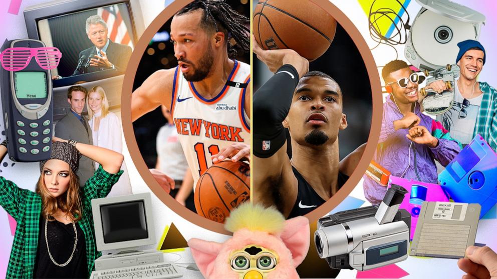 PHOTO: New York Knicks and San Antonio Spurs compete in finals for the first time since 1999