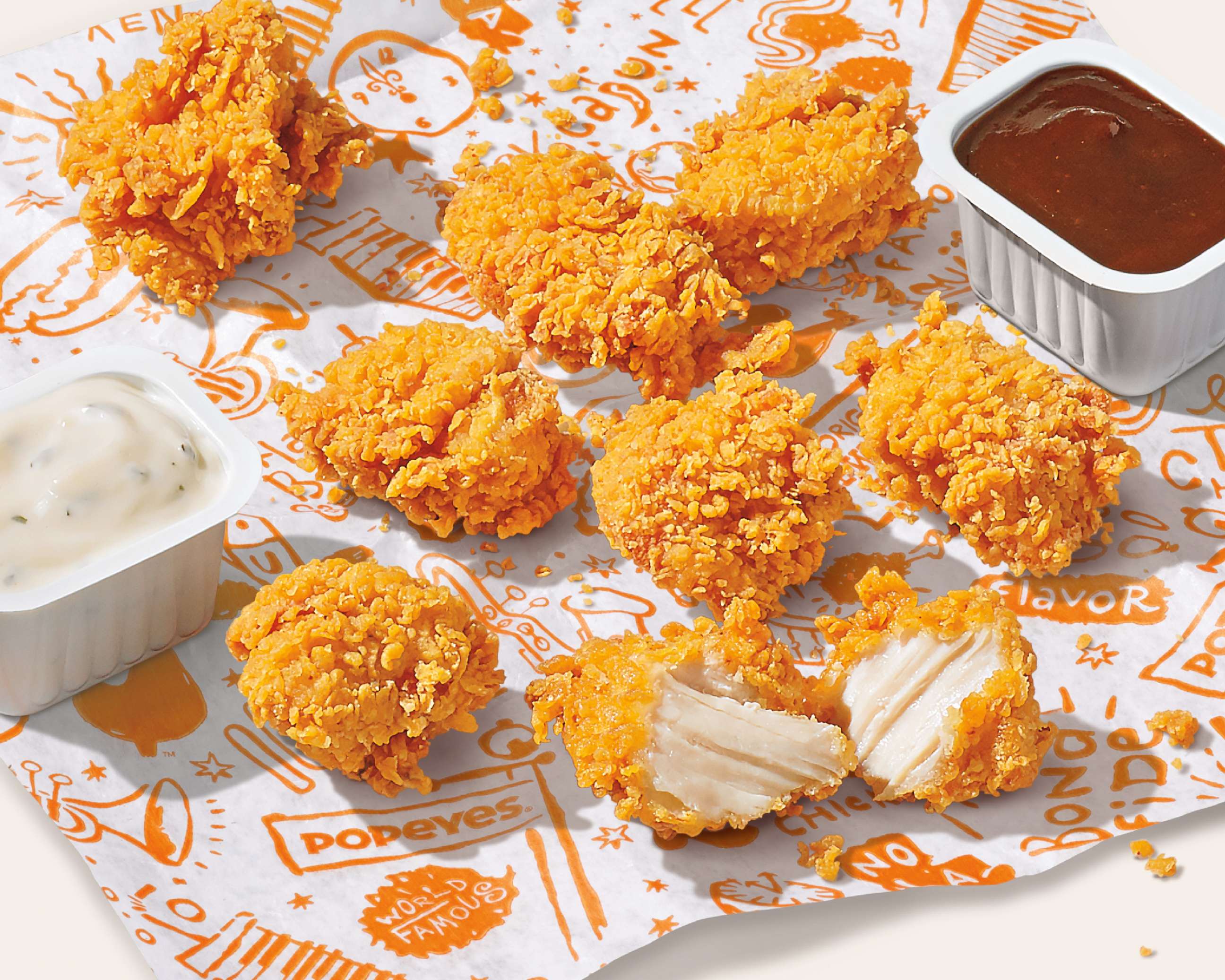 PHOTO: Popeyes will debut new chicken nuggets on July 27.