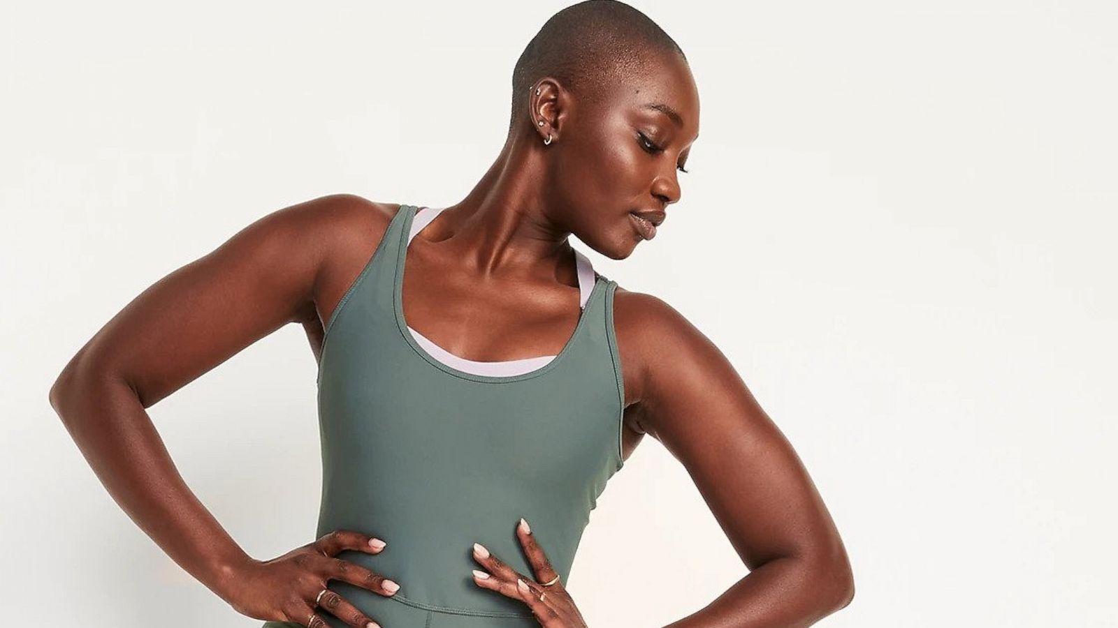 PHOTO: Old Navy Sleeveless PowerSoft Performance Bodysuit