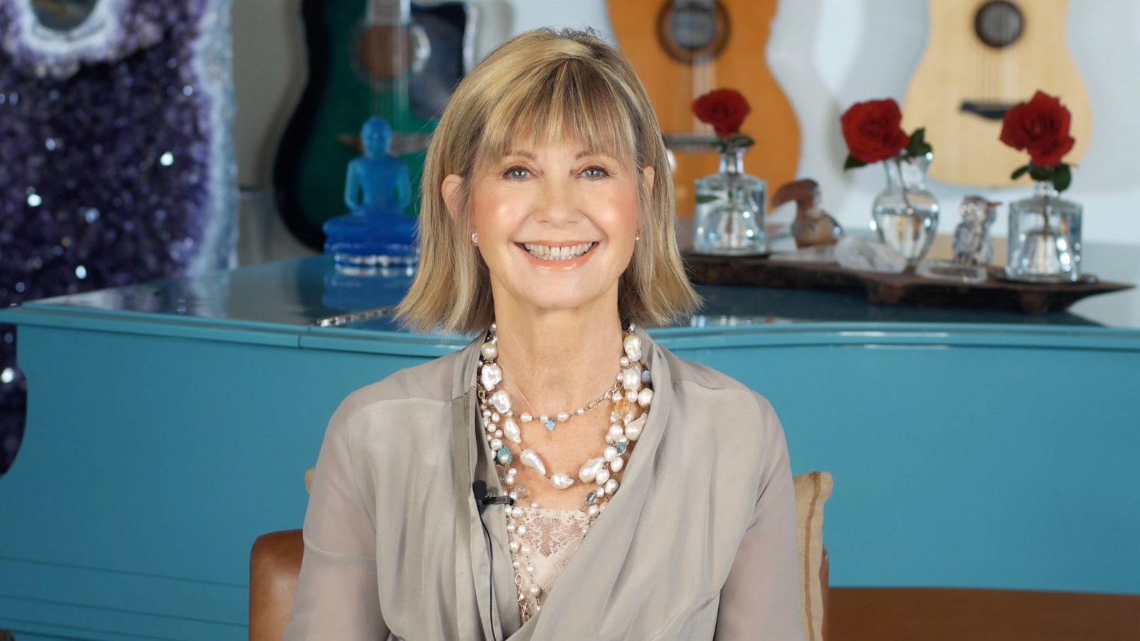 PHOTO: Olivia Newton-John launched a foundation in October 2020 to fund research for cancer treatments and therapies.