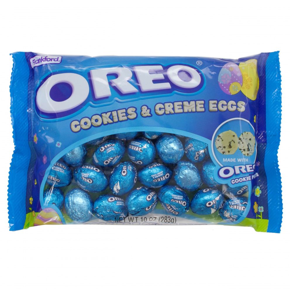 PHOTO: New Oreo cookies and creme eggs are available for a limited-time during Easter.

