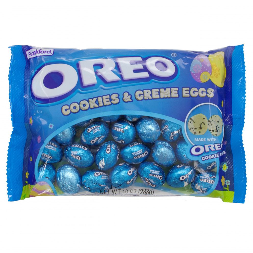 PHOTO: New Oreo cookies and creme eggs are available for a limited-time during Easter.