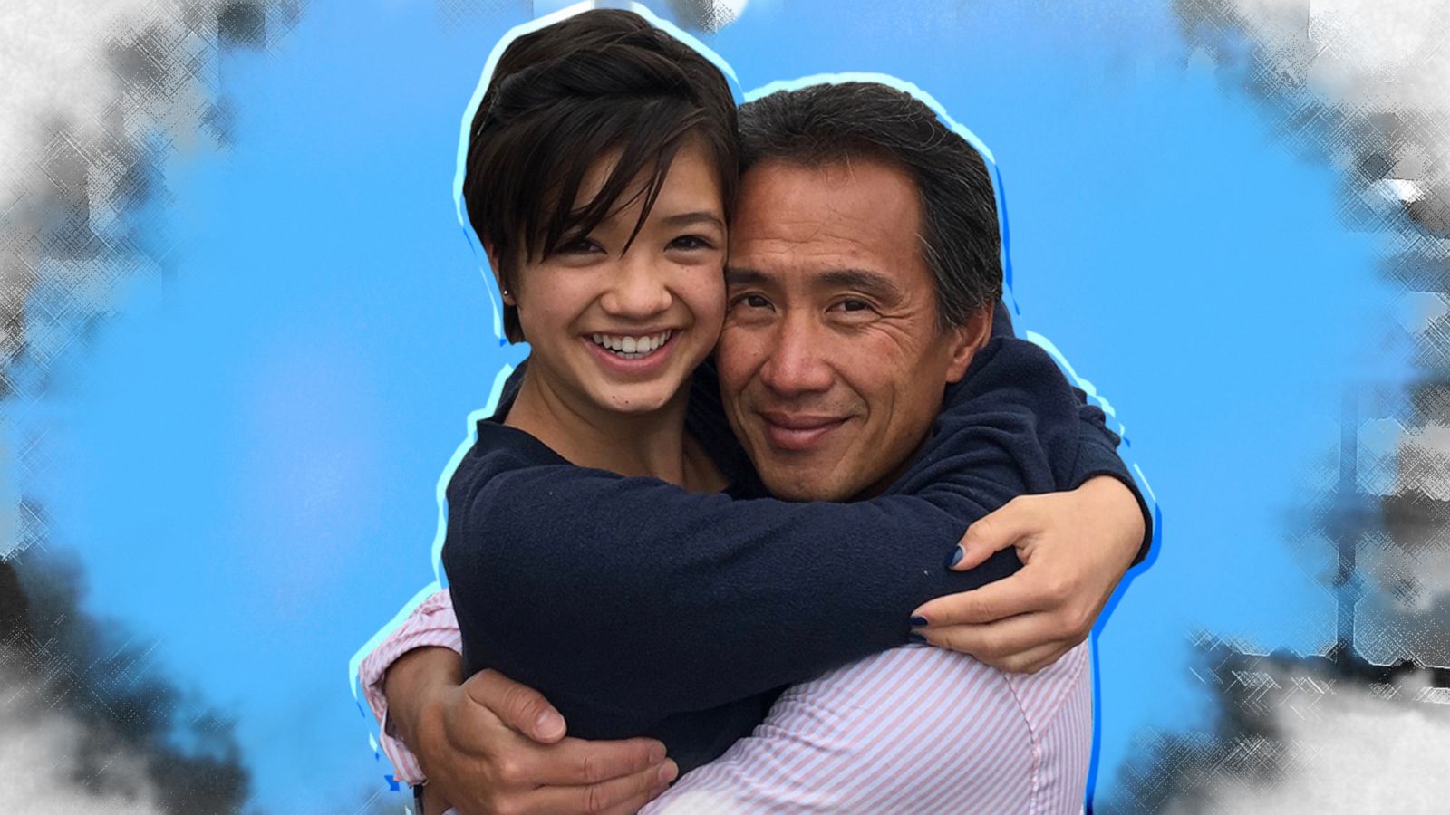 Peyton Elizabeth Lee and her father Andrew Tinpo Lee