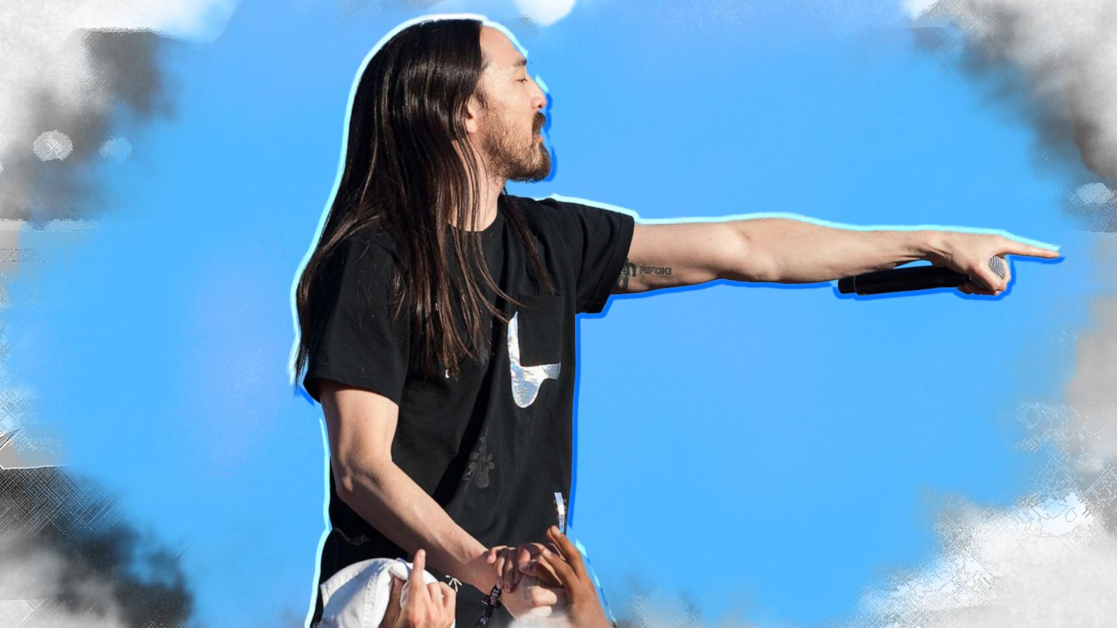 PHOTO: On Their Shoulders Steve Aoki