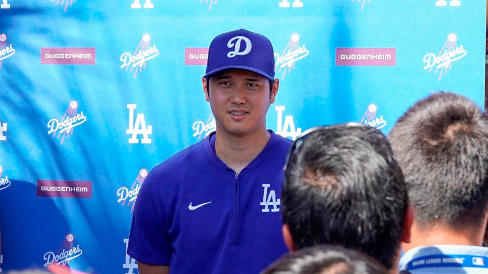 VIDEO: L.A. Dodgers officially introduce Shohei Ohtani after $700M contract