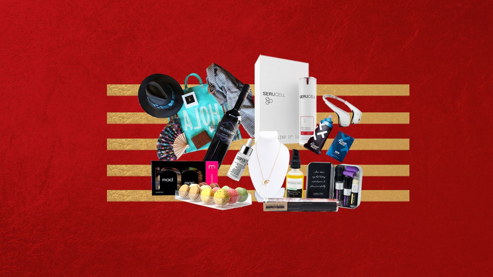 PHOTO: Inside Glamorous Unofficial Gift Bags