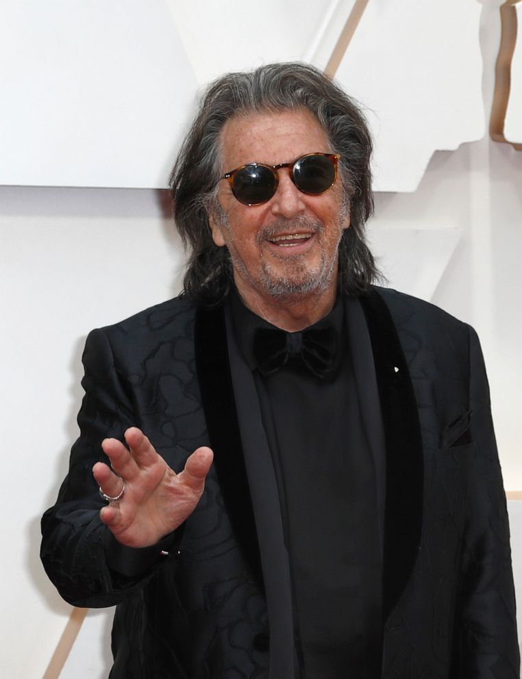 PHOTO: Al Pacino poses on the red carpet during the Oscars arrivals at the 92nd Academy Awards in Hollywood, Los Angeles, California, U.S., February 9, 2020. REUTERS/Eric Gaillard