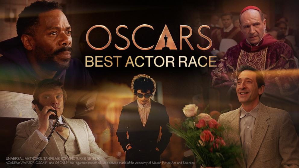 A look at the best actor race for the 2025 Oscars.