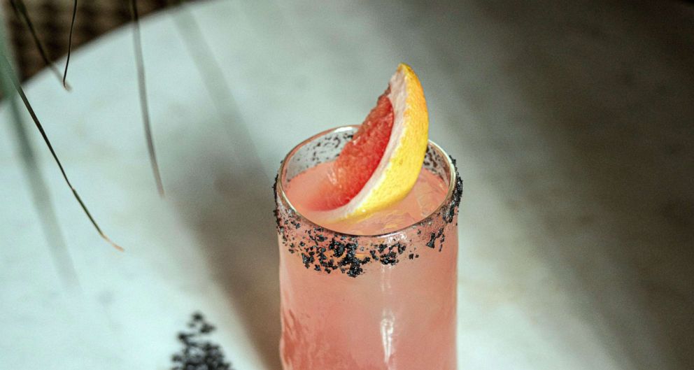 PHOTO: The earthy paloma cocktail is a twist on the classic grapefruit drink.