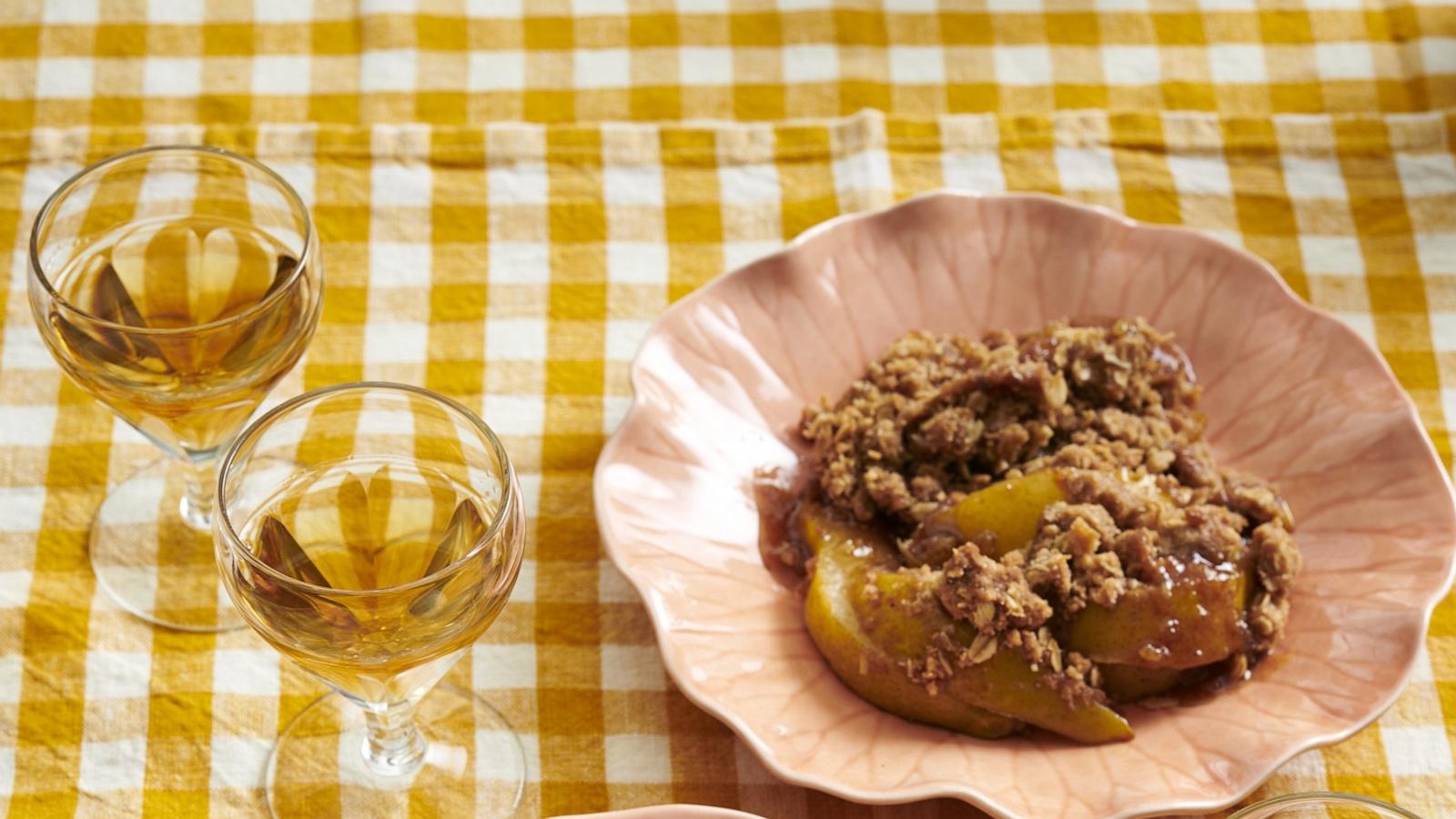 PHOTO: Photo of John Kannell's pear and buttered rum crisps from his cookbook, "Preppy Kitchen Everyday Baking: Because It's Always Time for Dessert."