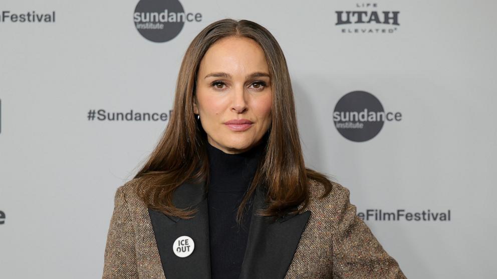 PHOTO: Natalie Portman attends "The Gallerist" Premiere during the 2026 Sundance Film Festival at Eccles Center Theater on January 24, 2026 in Park City, Utah. 
