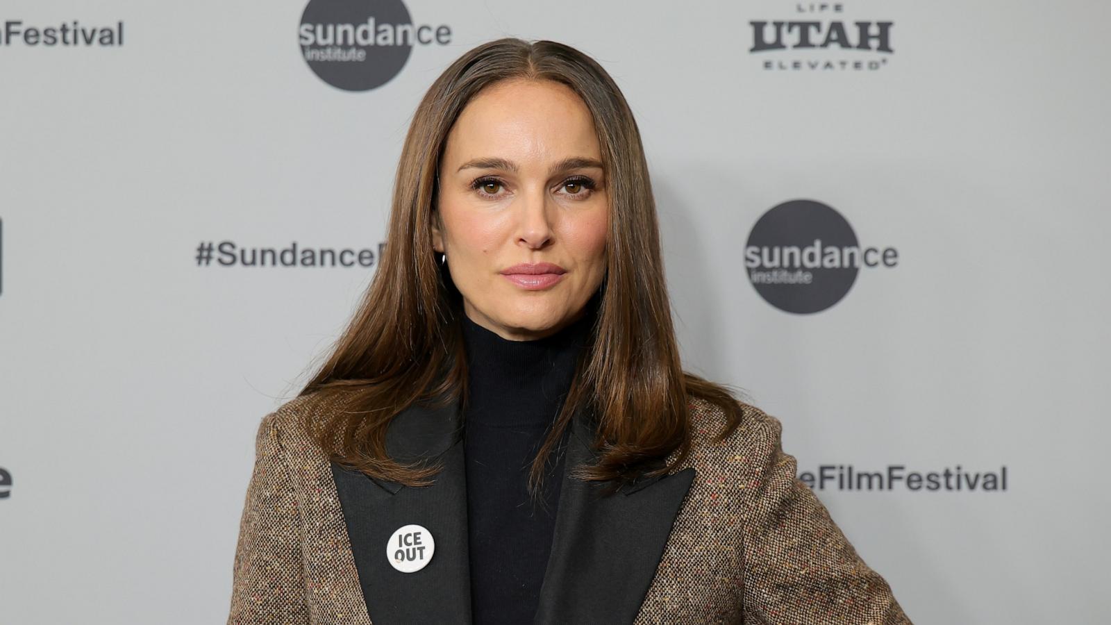 PHOTO: Natalie Portman attends "The Gallerist" Premiere during the 2026 Sundance Film Festival at Eccles Center Theater on January 24, 2026 in Park City, Utah.