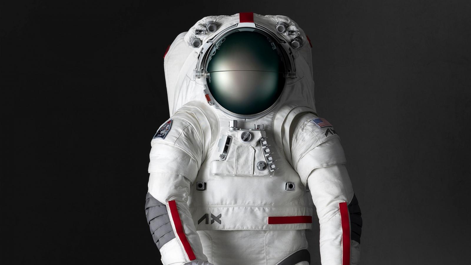 PHOTO: Prada and Axiom Space have partnered to unveil a futuristic, high-powered spacesuit for NASA's Artemis III mission.