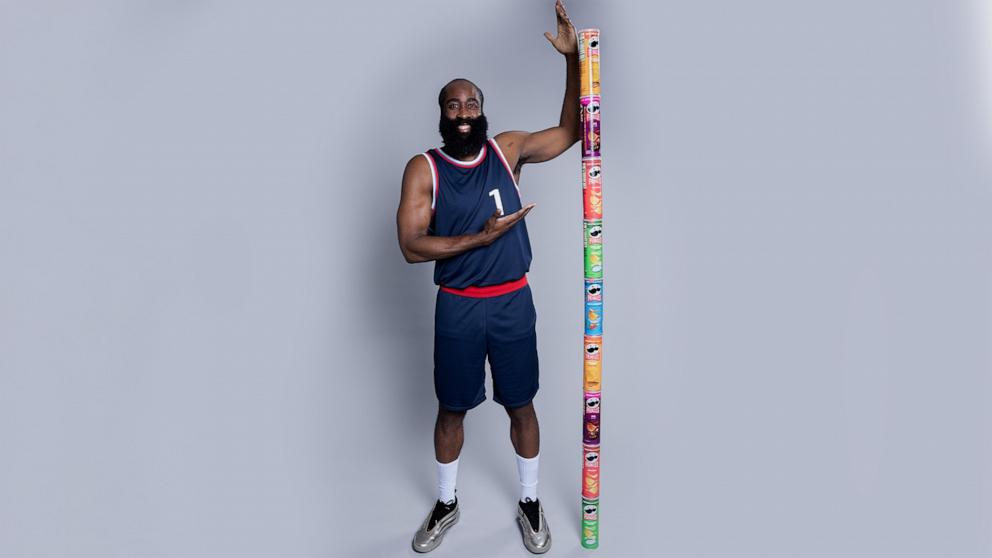 PHOTO: Basketball star James Harden will star in the upcoming Pringles Super Bowl ad. 