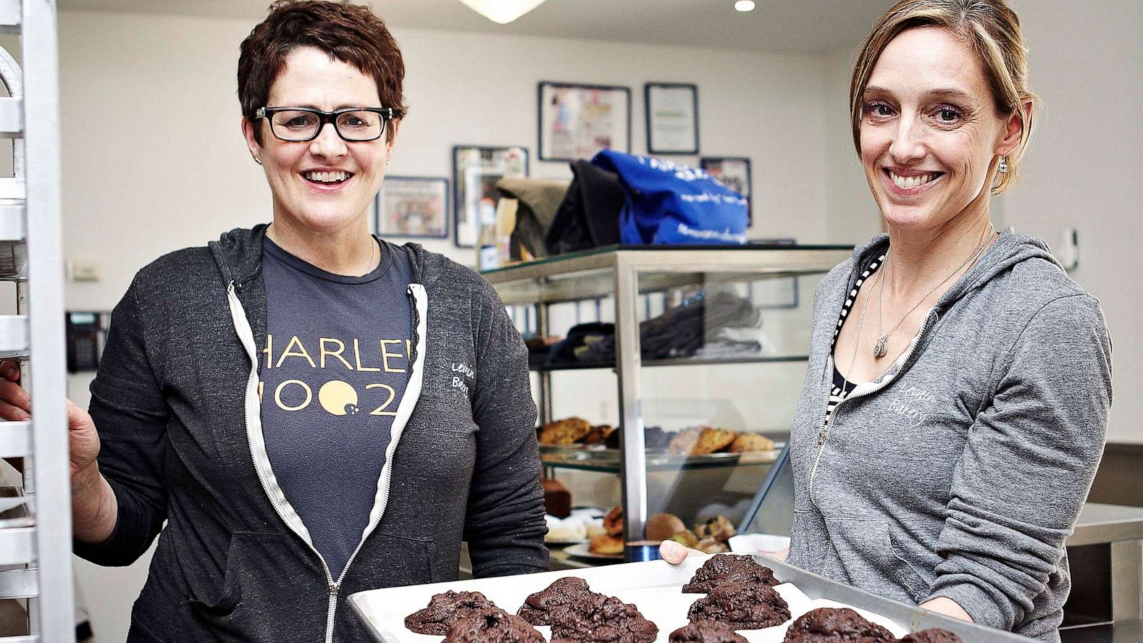 PHOTO: Levain Bakery founders Connie McDonald and Pam Weekes.