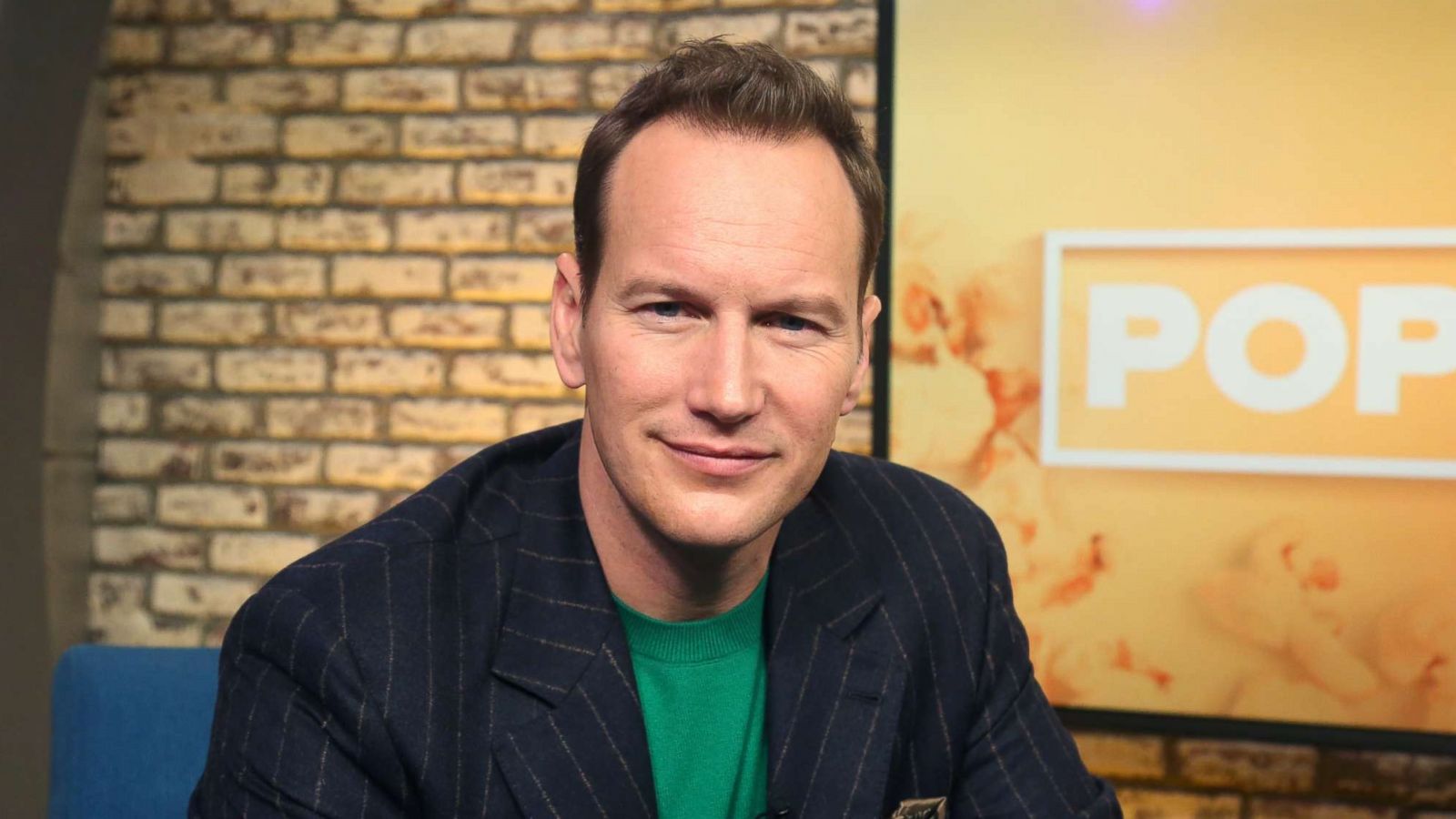 PHOTO: Patrick Wilson appears on "Popcorn with Peter Travers" at ABC News studios, Dec. 6, 2018, in New York City.