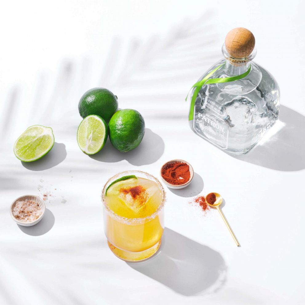 PHOTO: The fresh ink smoked margarita made with fresh lime, pineapple and smoked paprika.