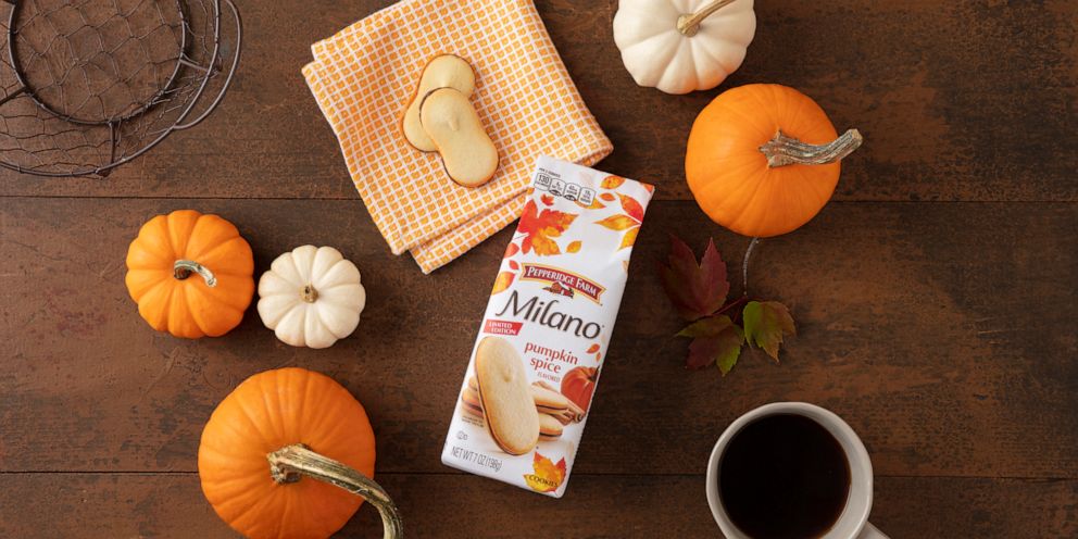 PHOTO: Pumpkin pie Milano cookies.