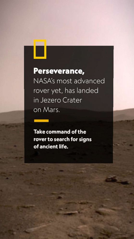 PHOTO: National Geographic and NASA Collaborate on an exclusive Mars AR activation for Nat Geo on Instagram.